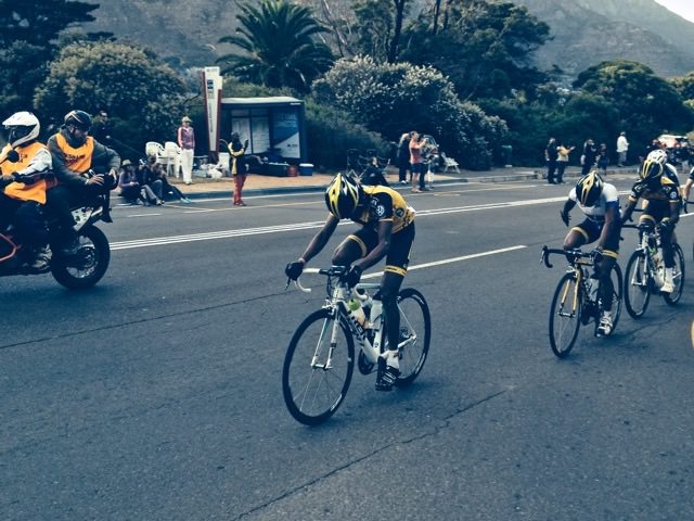 Cape Argus Cycle Tour on Suikkerbossie Hill